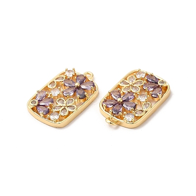 Real 18K Gold Plated Brass Pendant X-KK-B074-71G-03-1