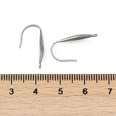 304 Stainless Steel Ear Wire Accessory STAS-Q336-12B-P-1