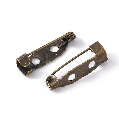 Iron Brooch Findings IFIN-E035Y-AB-1
