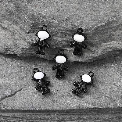 Baking Paint Alloy Pendants FIND-YW0002-12A-1