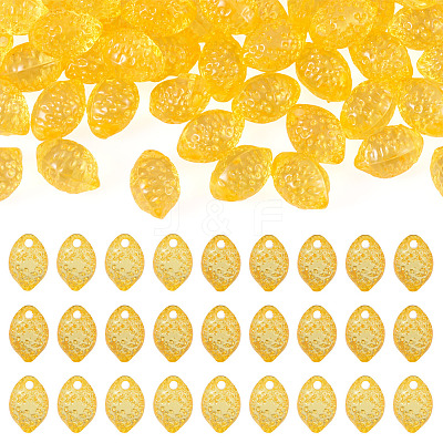 50Pcs Transparent Acrylic Beads TACR-TADJ0001-01A-1