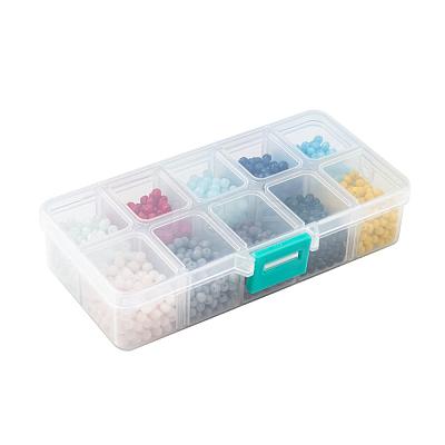 Opaque Solid Color Glass Beads EGLA-JP0002-01D-4mm-1