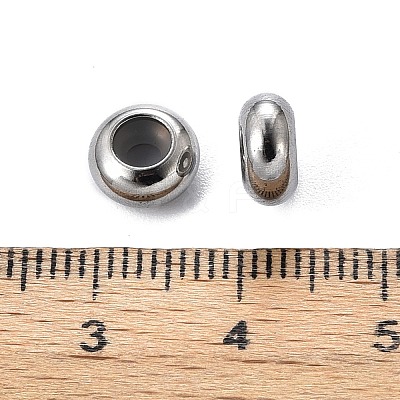 304 Stainless Steel Beads STAS-S103-18C-P-1