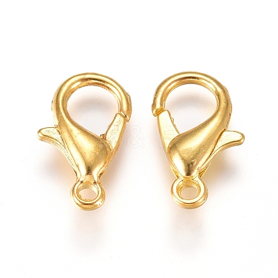 Zinc Alloy Lobster Claw Clasps X-E102-M-1