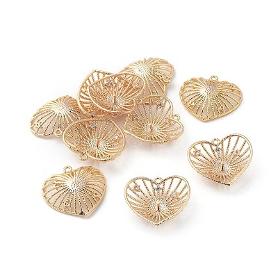 Brass Peg Bails Pendants LS-KK-F808-13G-1