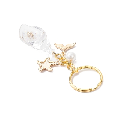 Luminous Transparent Acrylic Keychains KEYC-JKC01357-02-1