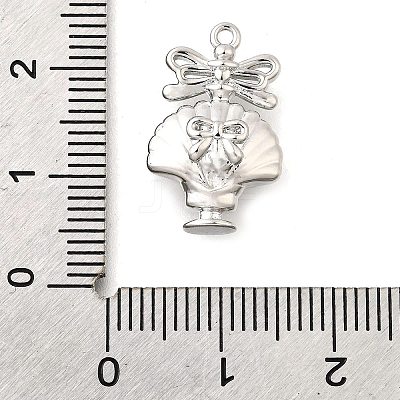 Brass Pendants KK-C096-10P-1