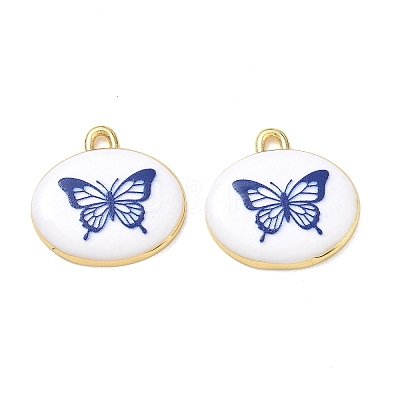 Printed Brass Pendants KK-CBAF9BC-17G-02-1