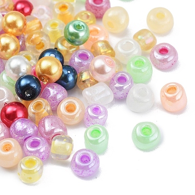 Glass Beads Set DIY-YW0003-42-1