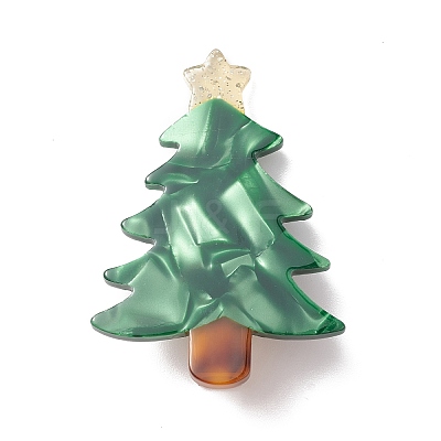 Christmas Cellulose Acetate Alligator Hair Clip PHAR-K003-01A-1