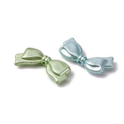Pearlized Opaque Acrylic Beads OACR-S072-03C-1