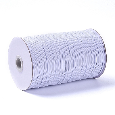1/4 inch Flat Braided Elastic Rope Cord EC-R030-5mm-01-1