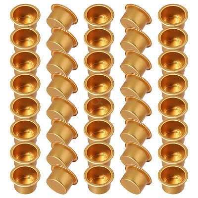 40Pcs Aluminum Candle Cups AJEW-CA0004-53A-1