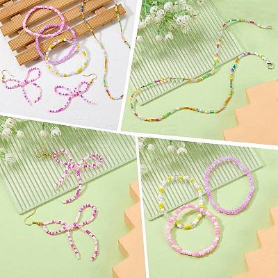 100G Electroplate Glass Seed Beads GLAA-SZ0002-16A-1