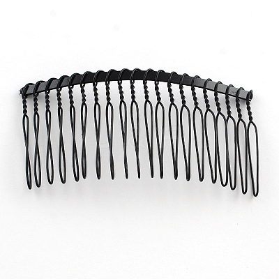 Hair Accessories Iron Hair Combs Findings X-OHAR-Q043-15-1