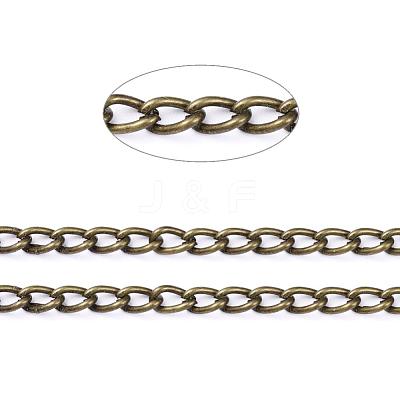 Iron Twisted Chains Curb Chains X-CHS003Y-AB-1