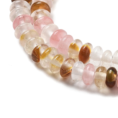 Cherry Quartz Glass Beads Strands LS-G-K343-C16-01-1