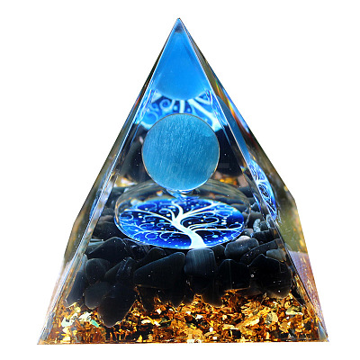 Orgonite Pyramid Resin Energy Generators PW-WG94568-07-1