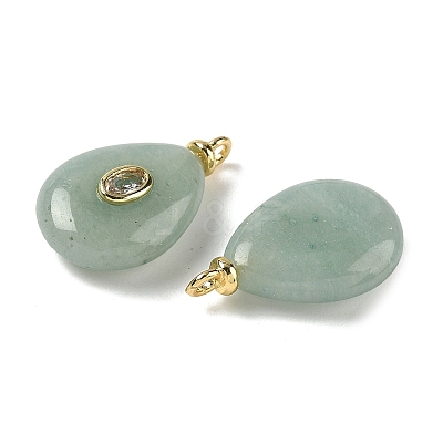 Dyed Natural White Jade Pendants G-H328-01G-B04-1