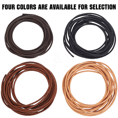 5M Round Braided Cowhide Letter Cord WL-GF0001-34B-01-1