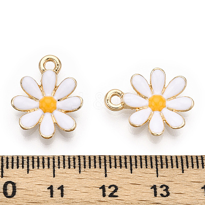 Light Gold Plated Alloy Pendants ENAM-T009-39A-1