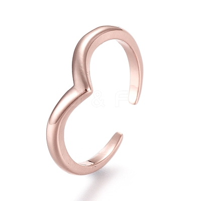 Adjustable Brass Toe Rings RJEW-EE0002-19RG-1