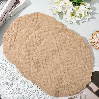 Flannel Stool Cover AJEW-WH20816-066B-1
