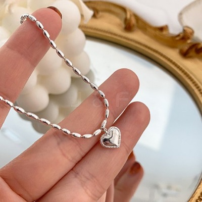 Heart Brass Charm Bracelets for Women FS-WGC35CA-01-1