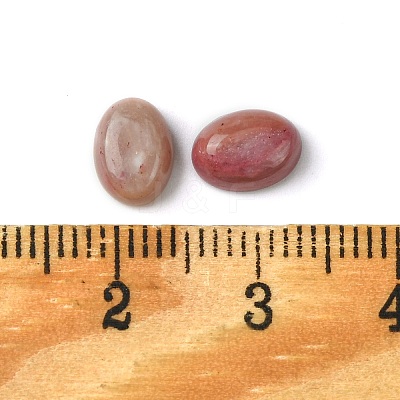 Natural Rhodonite Cabochons X-G-A094-01B-47-1