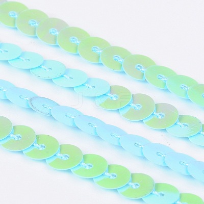 Plastic Paillette/Sequins Chain Rolls BS17Y-1