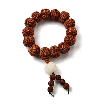 Bodhi King Kong Beaded Stretch Bracelets BJEW-M110-04B-1