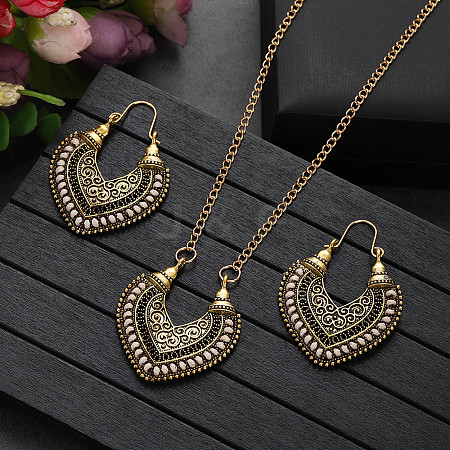 Retro Alloy Jewelry Sets FS-WG365E0-01-1