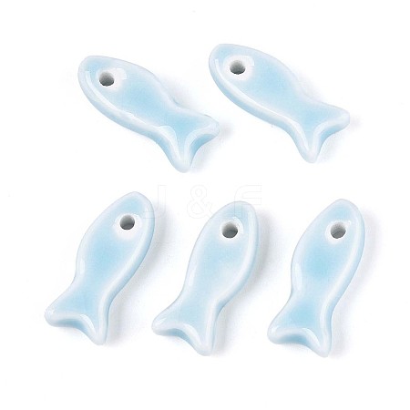 Handmade Porcelain Ceramic Beads PORC-T134-01A-1
