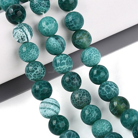Dyed Natural Agate Beads Strands G-Q606-45A-02-1