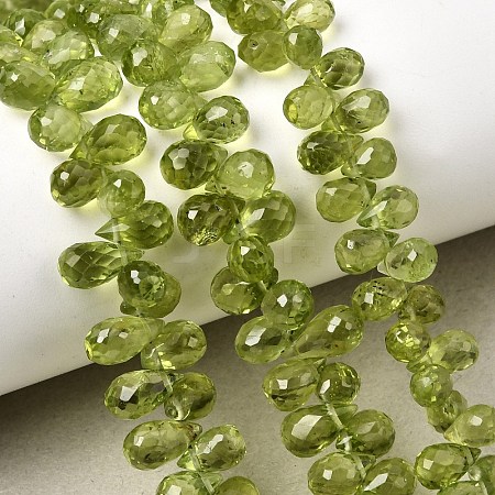 Natural Peridot Beads Strands G-NH0070-A02-01-1