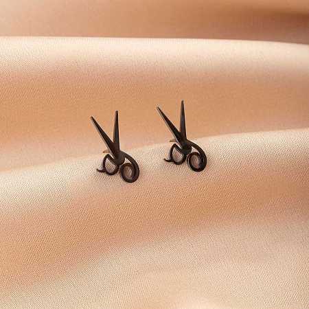 Stainless Steel Small Animal Stud Earrings for Women PW-WG87B69-24-1