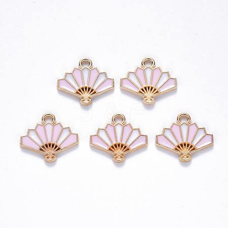 Chinese Style Alloy Enamel Pendants ENAM-N054-026B-1