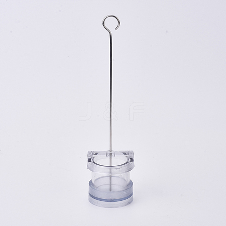 Transparent Plastic Candle Molds AJEW-WH0104-69-1