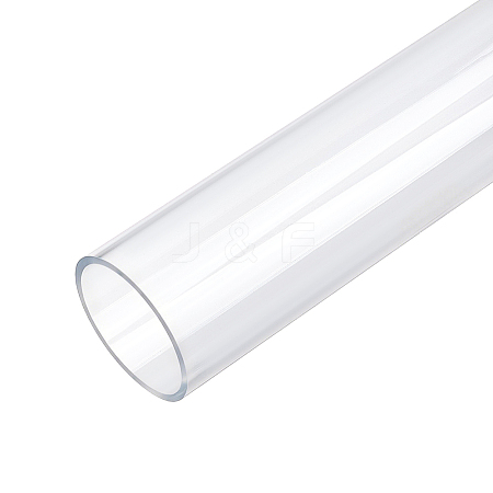 Transparent Acrylic Pipe AJEW-WH0475-51H-1
