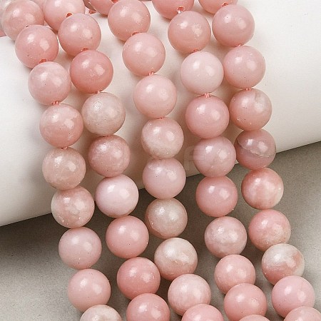 Natural Pink Opal Beads Strands GG-CBAA3AB-04-8mm-1