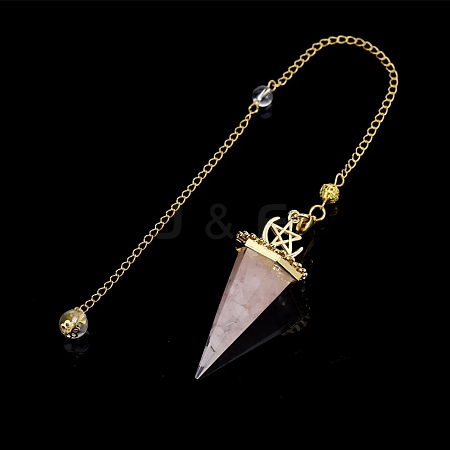 Resin Pointed Dowsing Pendulums PW-WGD4C0F-24-1