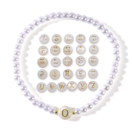 White Imitation Pearl Bracelet NN7430-12-1