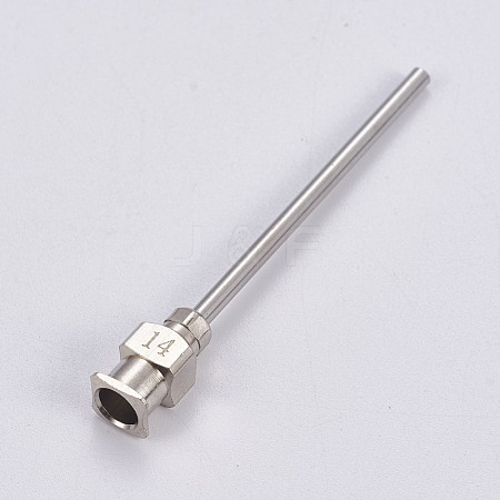 Stainless Steel Fluid Precision Blunt Needle Dispense Tips TOOL-WH0117-15F-1