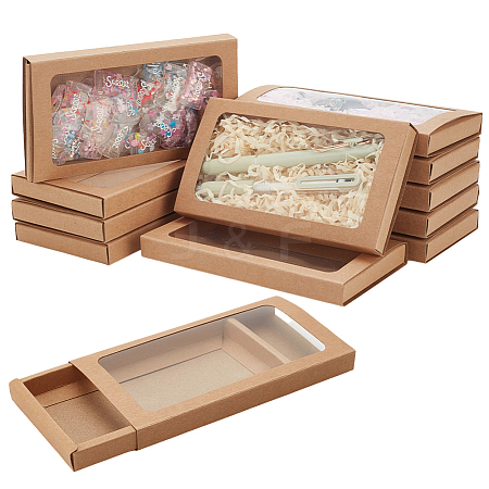 Kraft Paper Box CON-WH0001-26-1