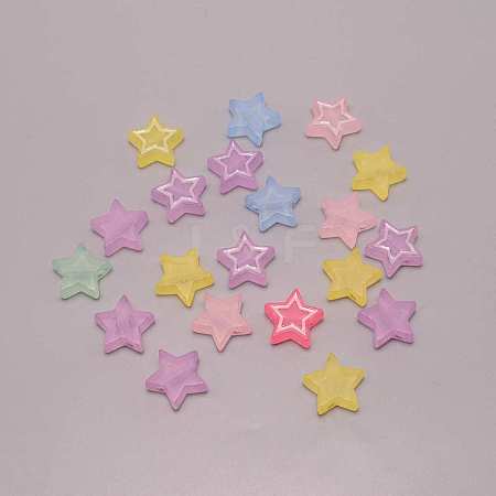 Transparent Acrylic Beads FACR-CJC0006-04-1
