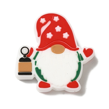 Christmas series Silicone Beads SIL-S006-01J-1