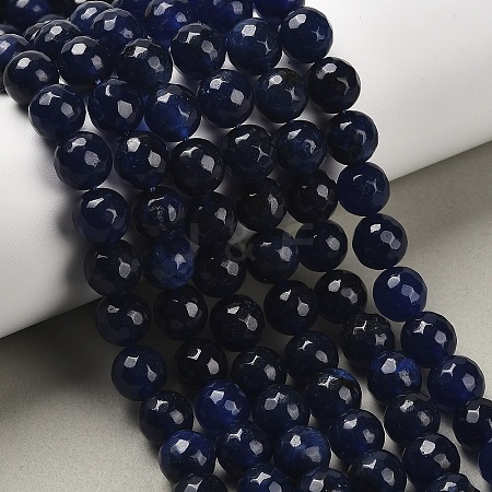 Natural White Jade Bead Strands G-R346-10mm-04-1