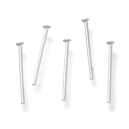 Brass Flat Head Pins KK-H502-01A-S-1