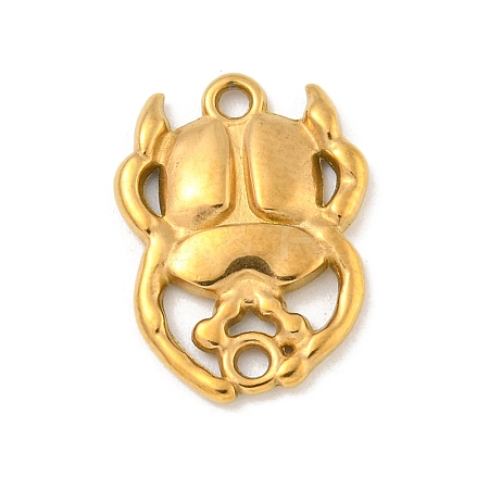 Ion Plating(IP) 304 Stainless Steel Connector Charms STAS-N103-92G-1