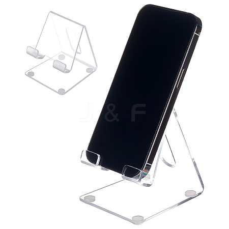 Acrylic Mobile Phone Holders AJEW-WH0270-181-1